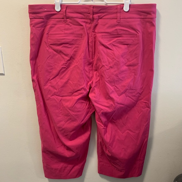Universal Fit Savvy Pink Capris Pant Sz 20 - Picture 6 of 11